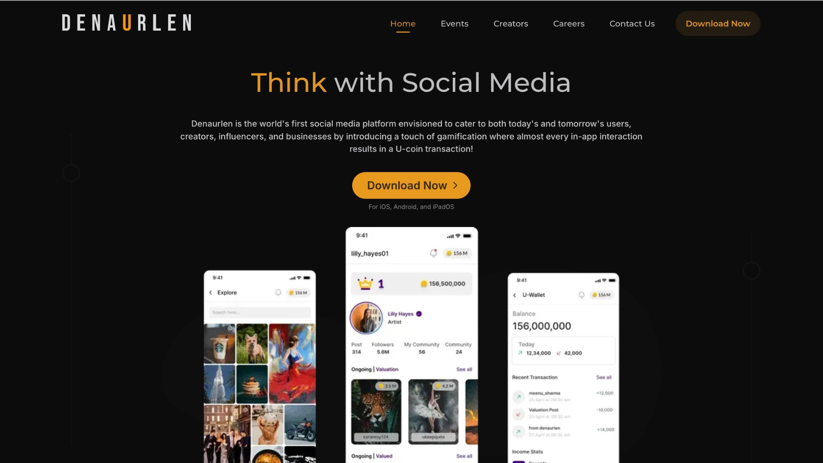 Denaurlen App & Website